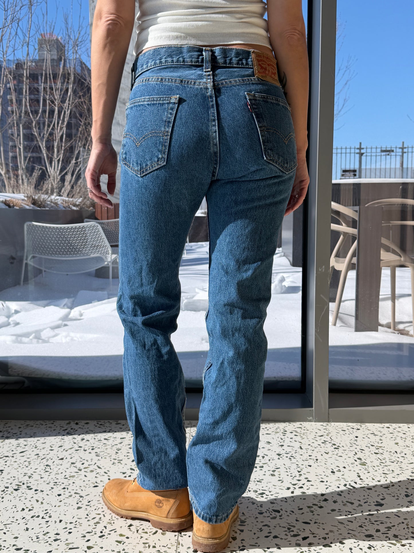 Vintage Levi’s 505 Straight-Leg Jeans