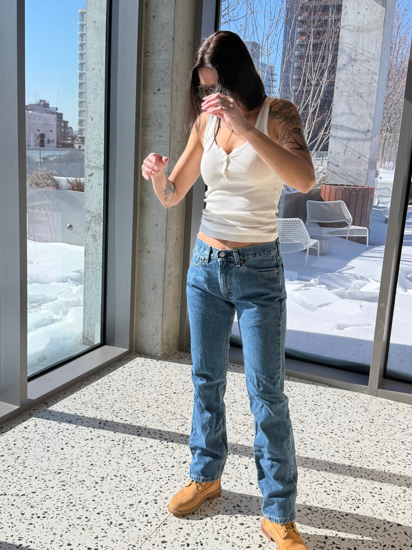 Vintage Levi’s 505 Straight-Leg Jeans