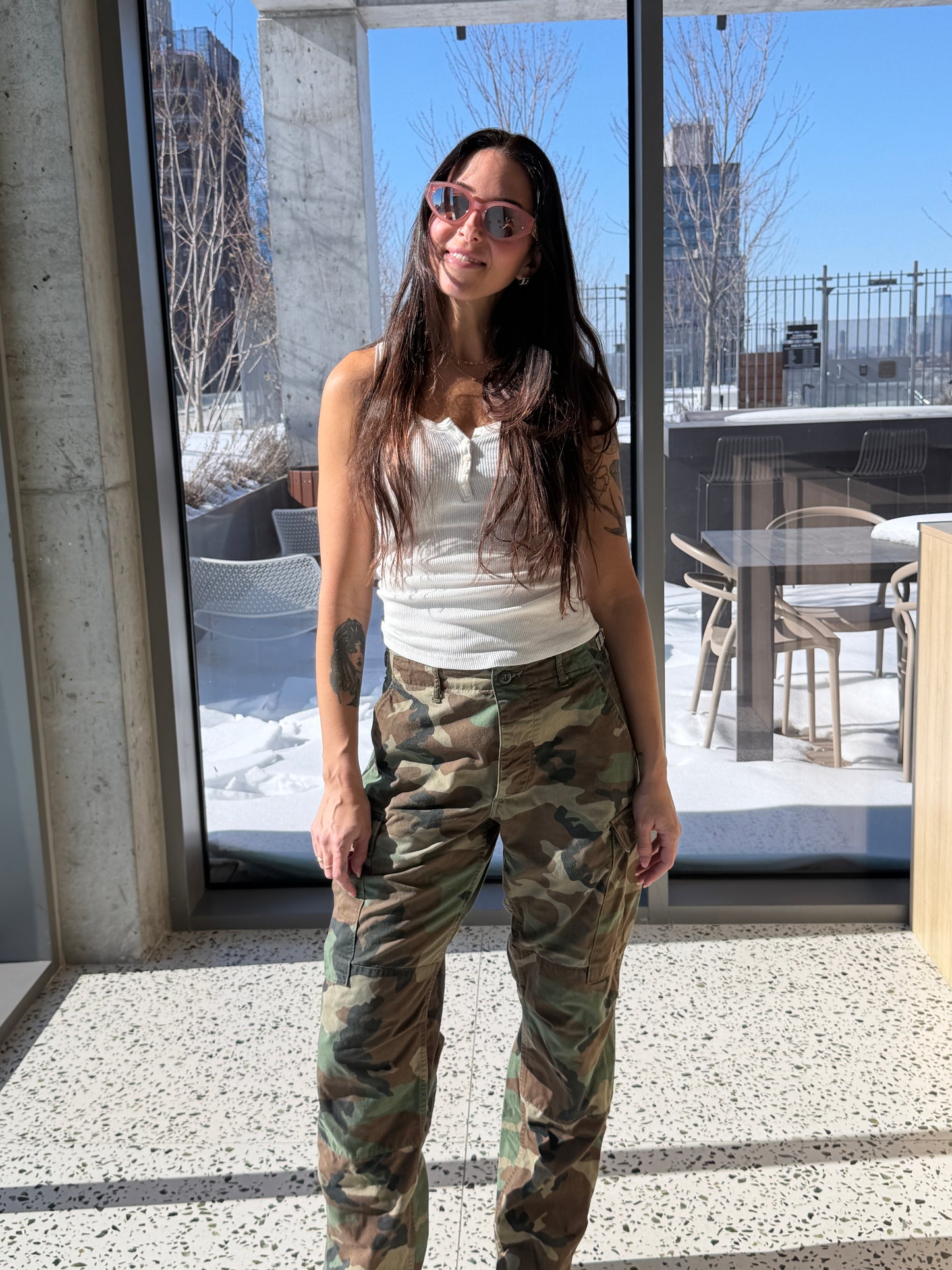 Vintage Camo Cargo Pants